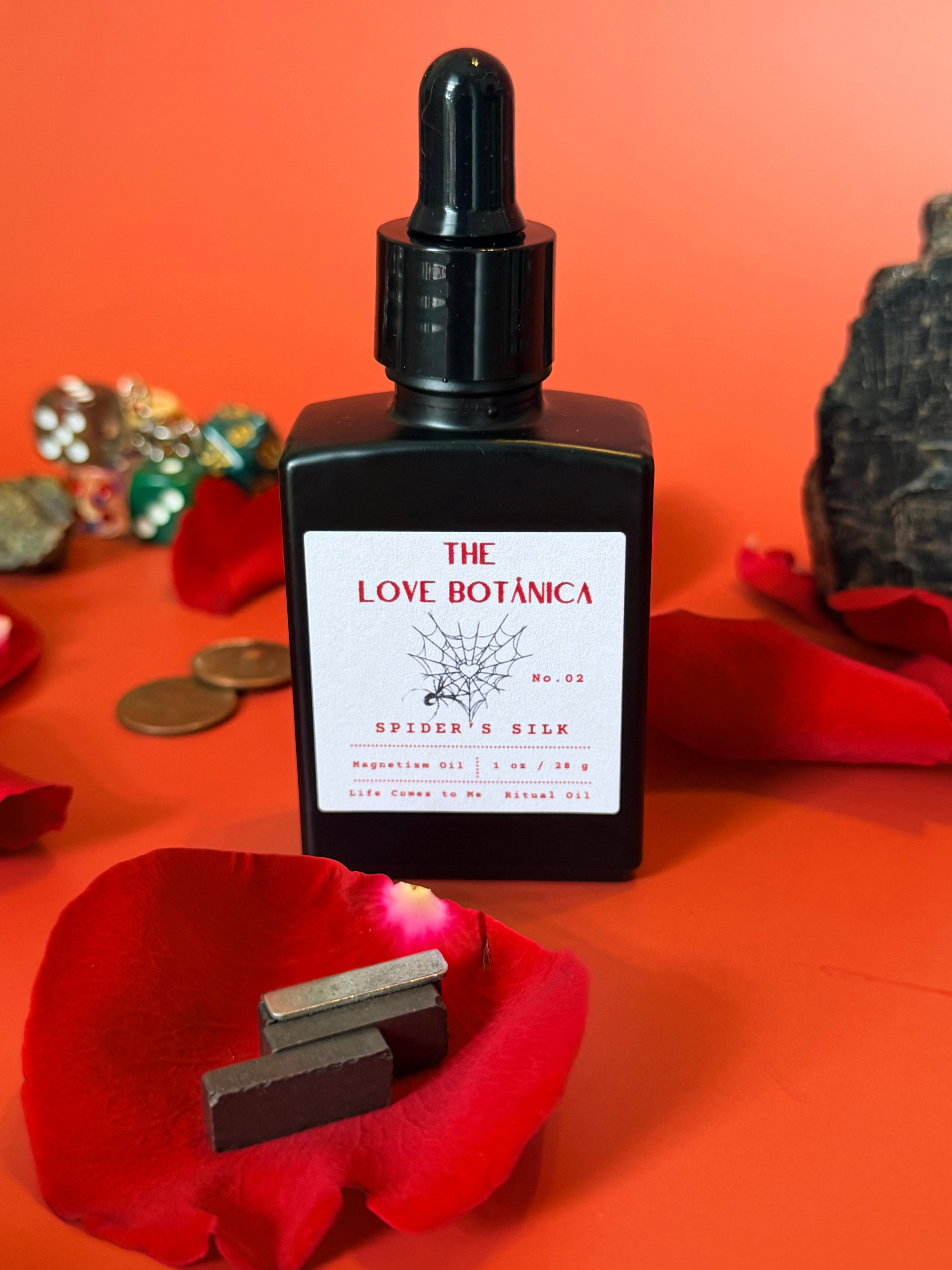 Spider's Silk Magnetism Ritual Oil 🕸️